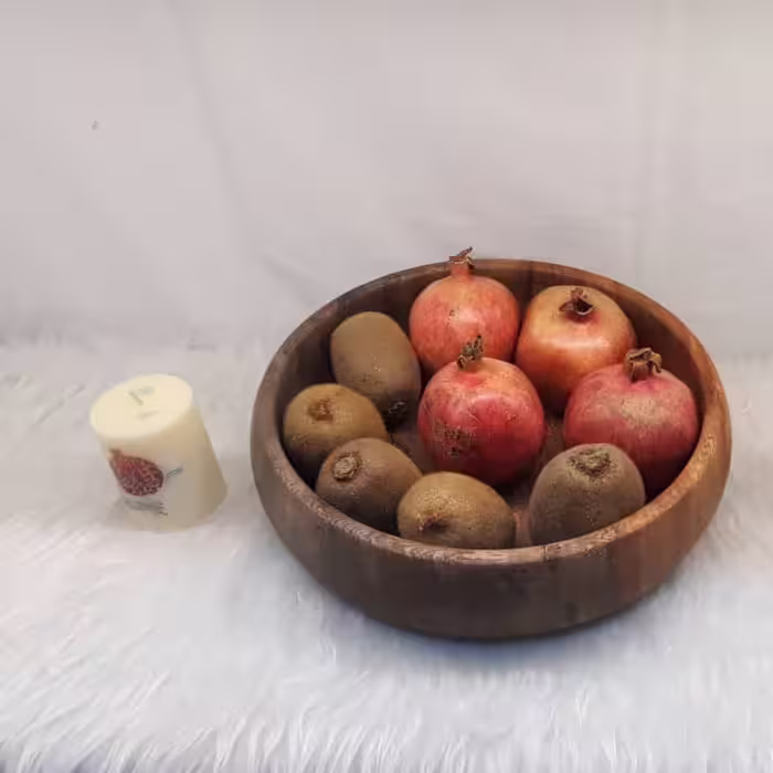 کاسه چوبی خراطی