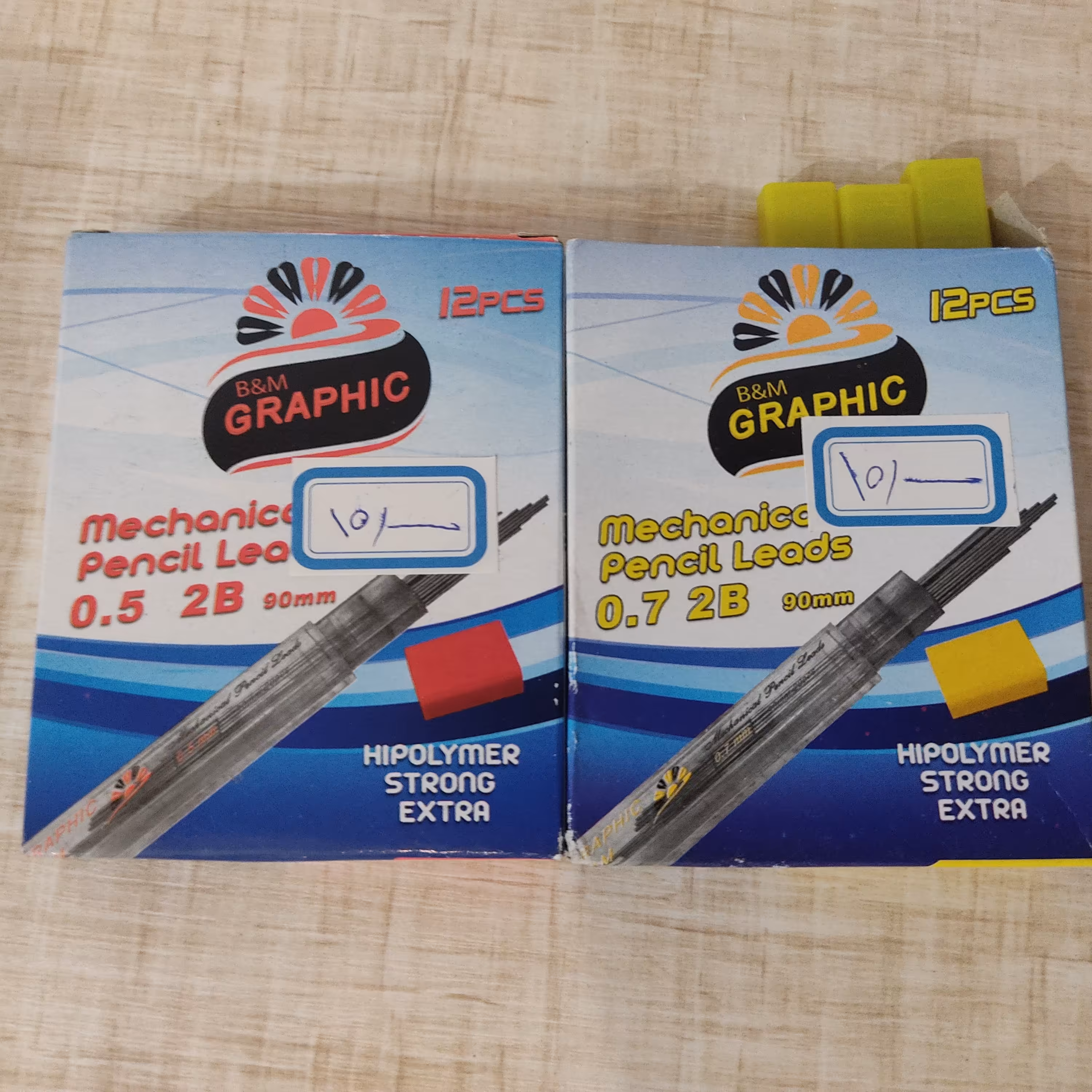 نوک مداد مدل گرافیت 0.5و0.7 اقتصادی