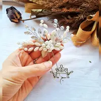 گیره شنیون سه برگ