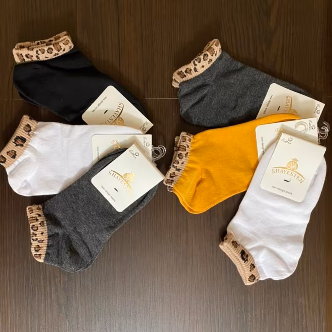 جوراب مچی لب پلنگی🧦