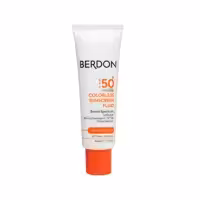 کرم ضد آفتاب بی رنگ بردون برای پوست نرمال تا خشک  SPF 50