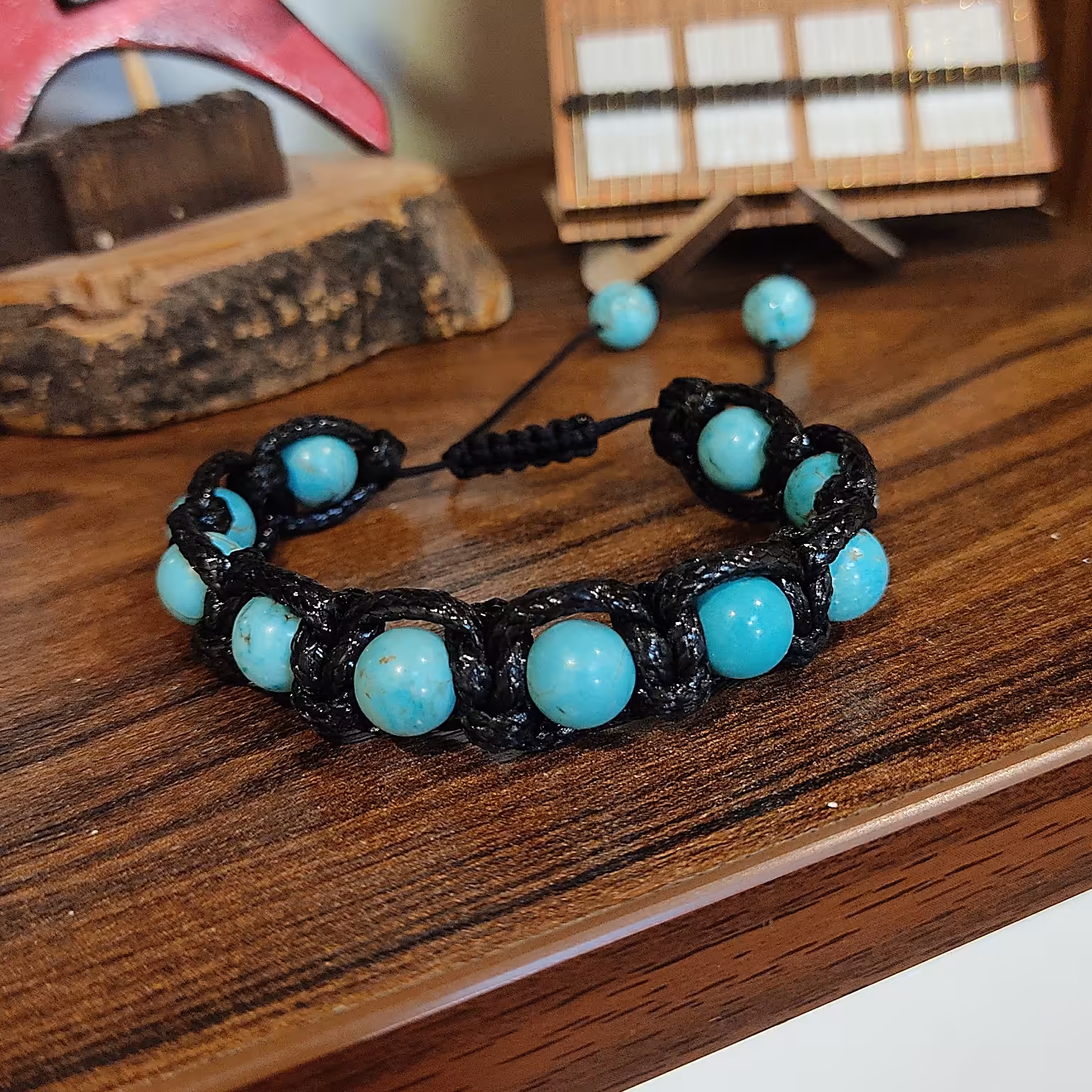 دستبند سنگ فیروزه