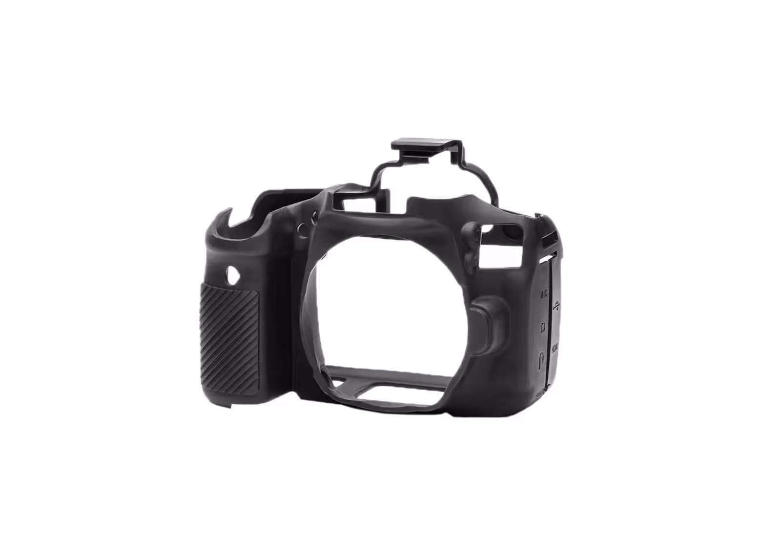 کاور دوربین عکاسی ژله‌ای مشکی مشابه اصلی Canon 90D Cover