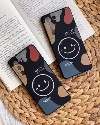 قاب موبایل سامسونگ بخند به زندگی محافظ لنزدار