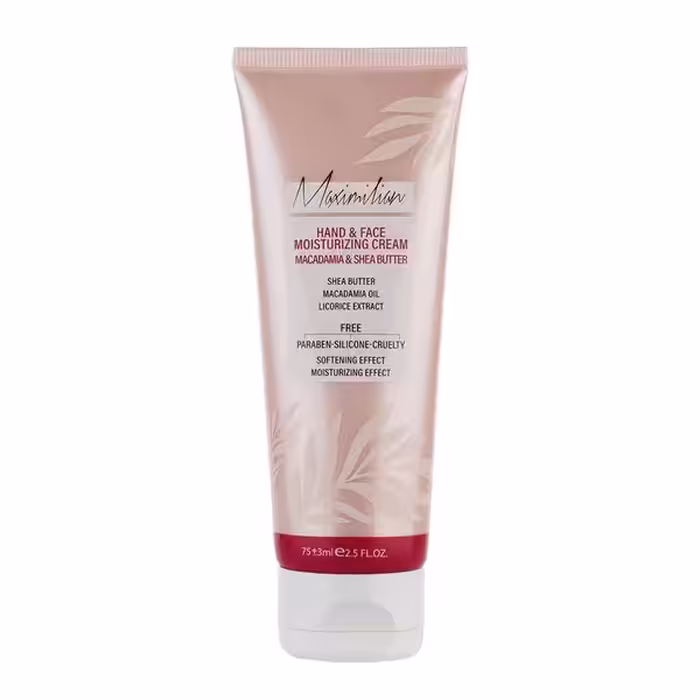 کرم مرطوب کننده دست و صورت ماکادمیا و شی باتر ماکسیملیان