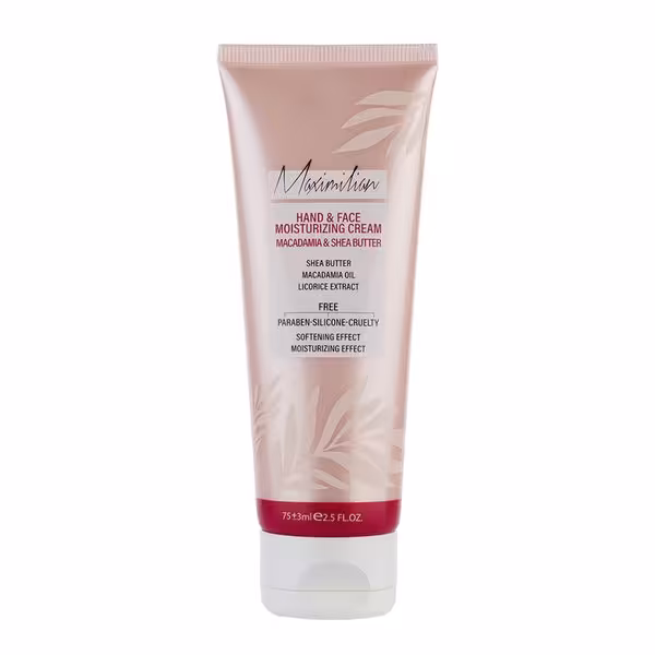 کرم مرطوب کننده دست و صورت ماکادمیا و شی باتر ماکسیملیان