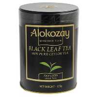 چای سیاه سیلان برگ 125 گرم الکوزی  alokozay