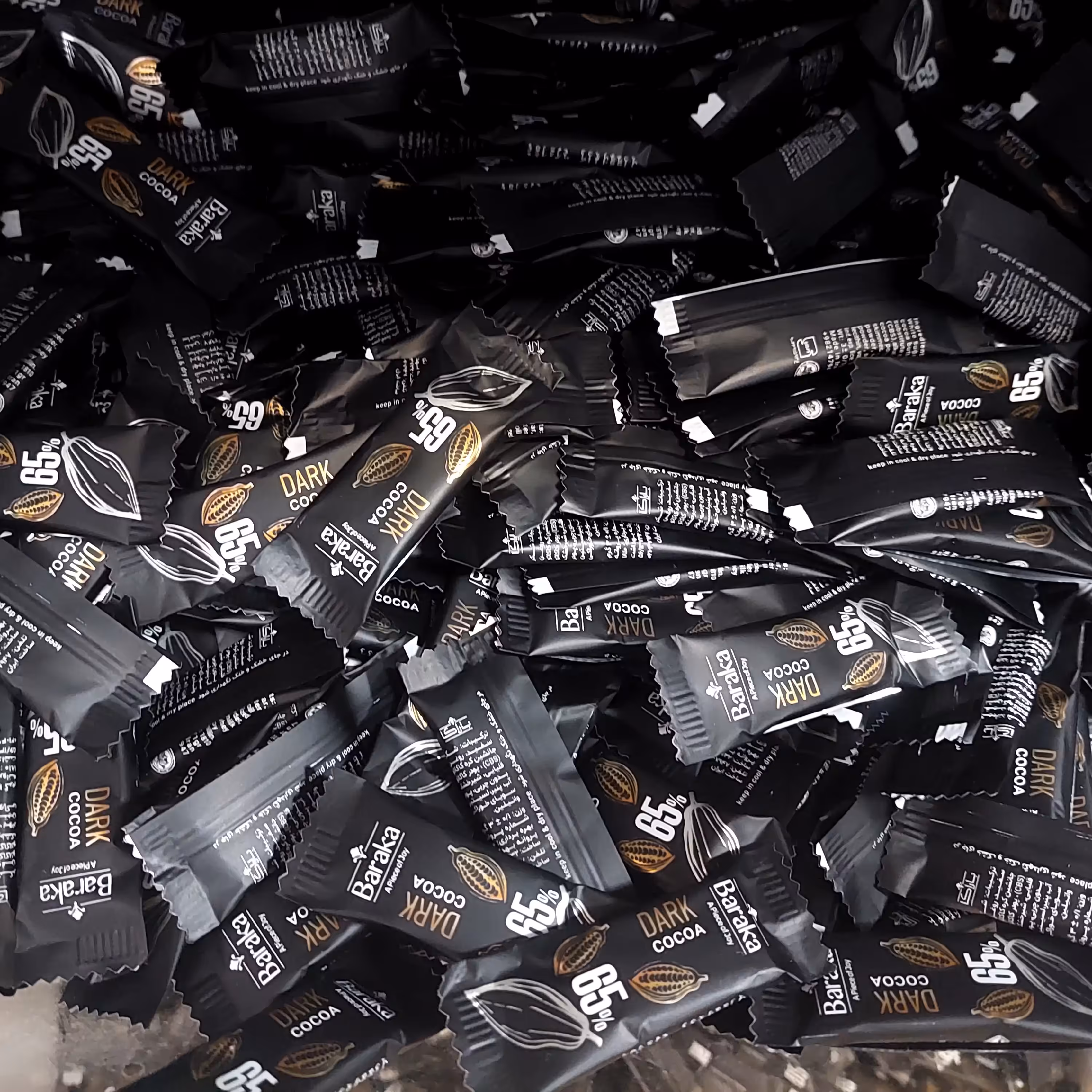 شکلات تلخ 65 درصد