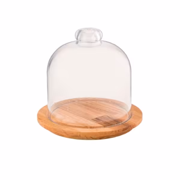 ظرف سرو پنیر کفه چوبی