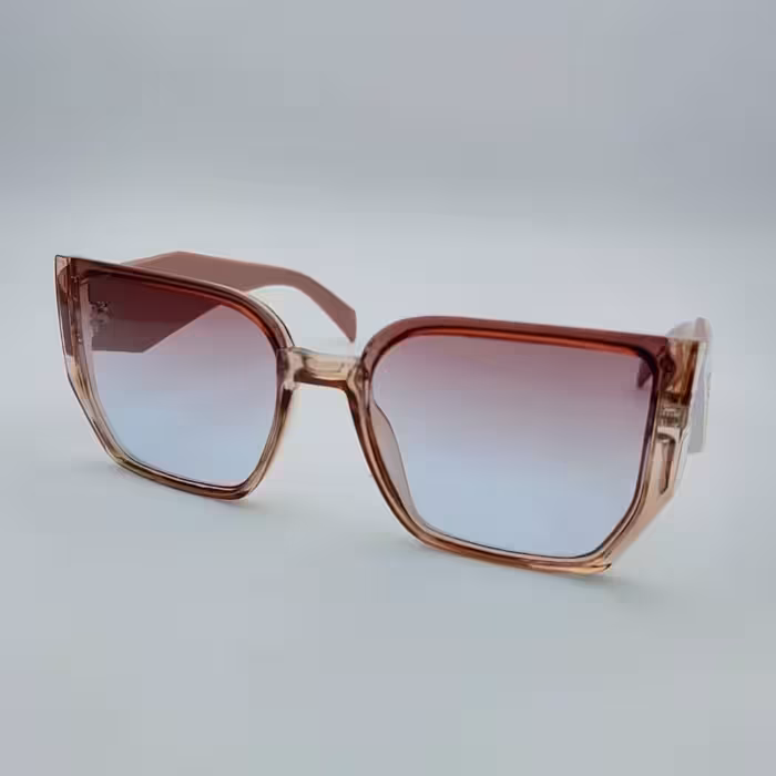 عینک آفتابی اسپرت پرادا یووی 400 رنگ فریم عسلی ارسال رایگان 