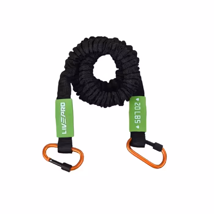 کش تمرین قلاب دار لایوپرو (LIVEPRO) مقاومت MEDIUM کد U-3500