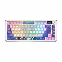 کیبورد بی سیم و باسیم گیمینگ ردراگون مدل K708 AK PRO RGB