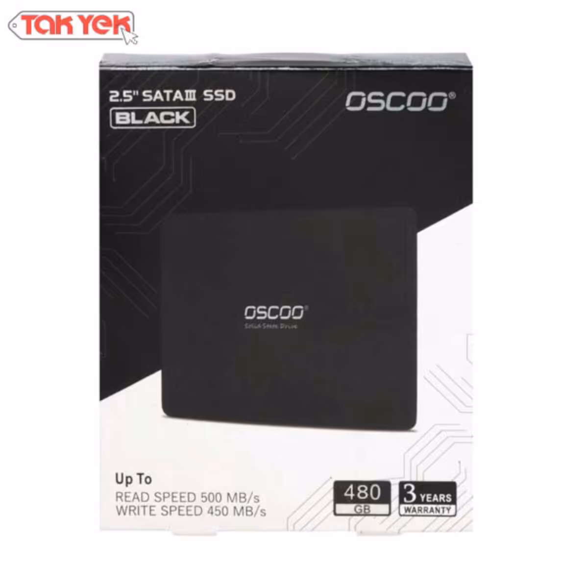 حافظه اس اس دی مدل  OSCOO  480G  BLACK