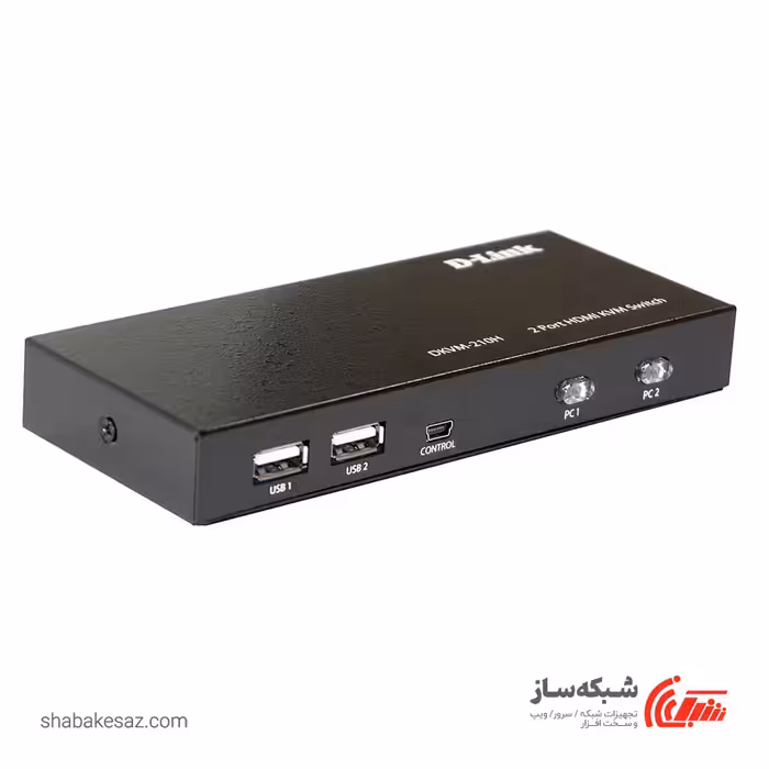 قیمت و خرید کی وی ام سوئیچ HDMI دی لینک D-LINK DKVM-210H KVM با 2 پورت - شبکه ساز