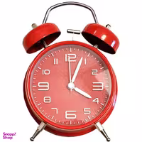 ساعت رو میزی مدل زنگ دار فلزی 107b