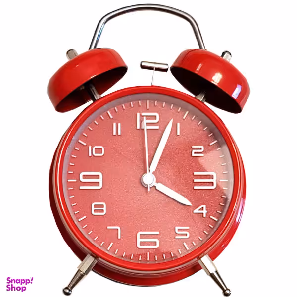 ساعت رو میزی مدل زنگ دار فلزی 107b