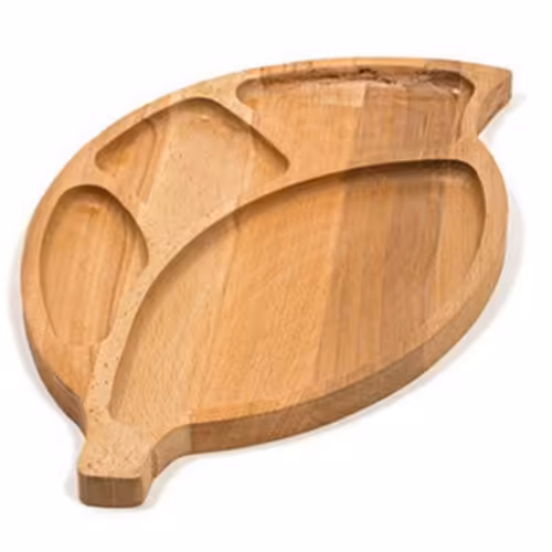 اردو خوری چوبی مدل برگ