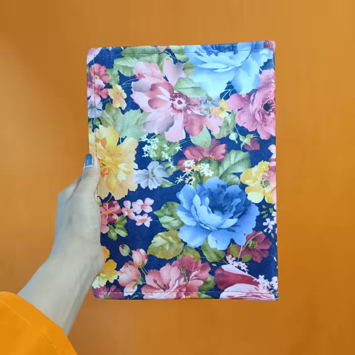 کلاسور 26 حلقه پارچه ای و چرم