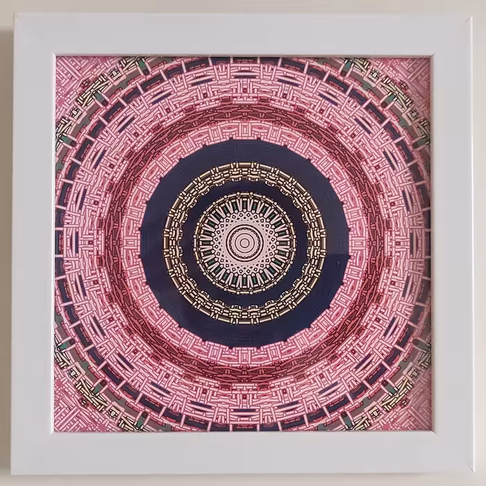 تابلو  نقاشی دیجیتال . کد 4