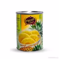  کمپوت آناناس اعلای تایلندی 565 گرمی  مارک آمریکن فرش (ده عدد) با ارسال رایگان