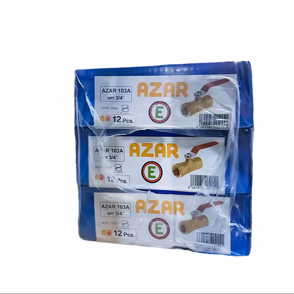 شیرگازی اکونومی آذران 103 سایز یک دوم کارتن 72 عددی