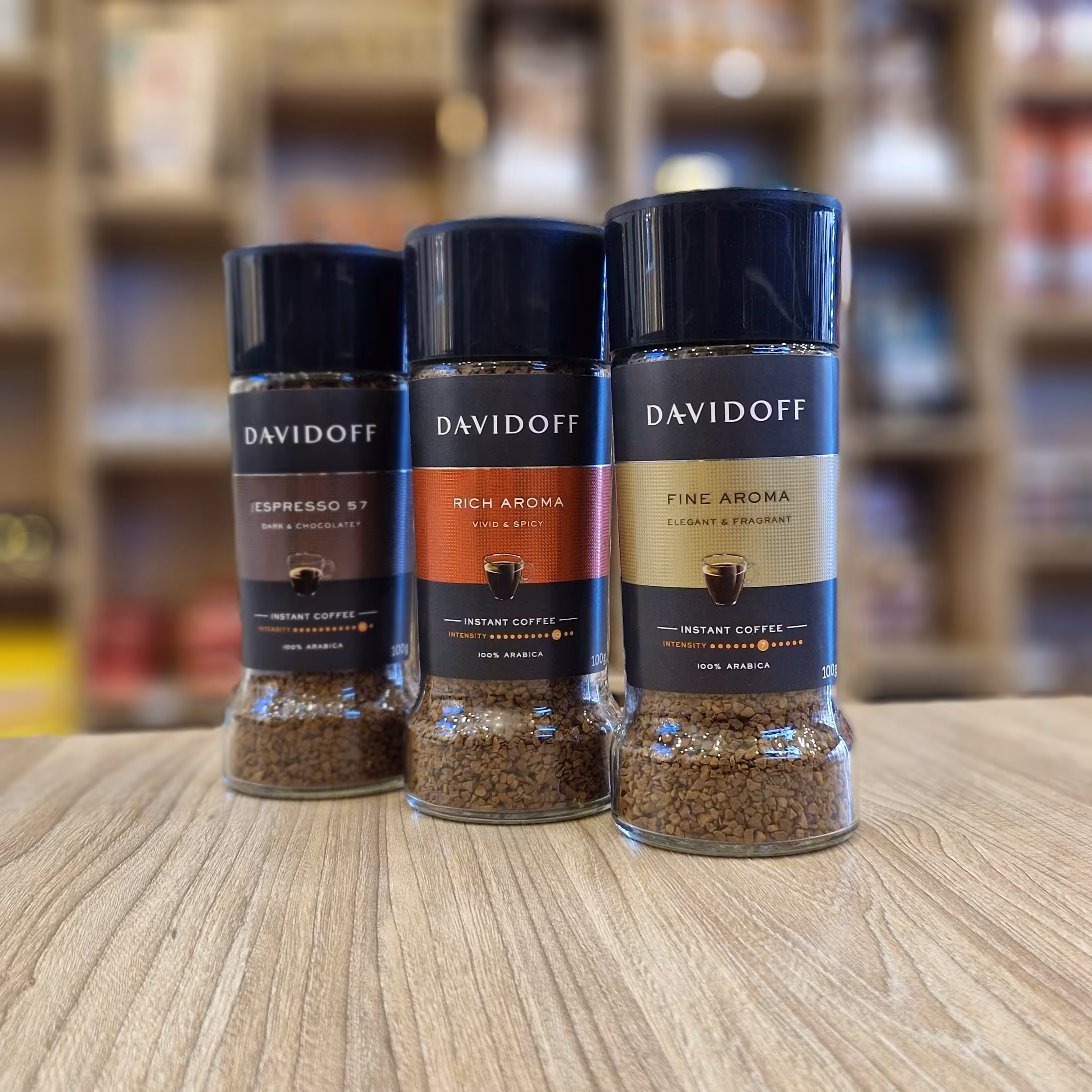 قهوه فوری دیویدف  وزن 100 گرم محصول کشور آلمان فاین آروما