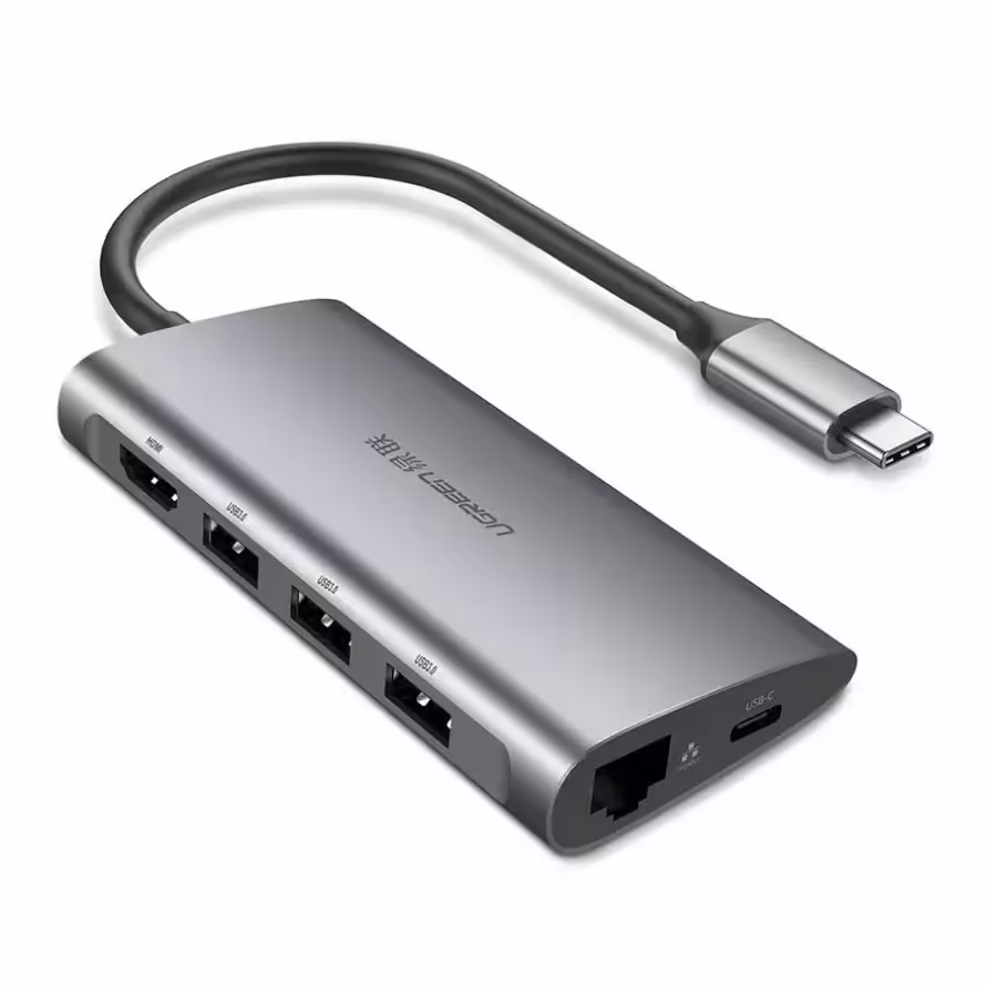 هاب مبدل 8 پورت USB Type-C یوگرین CM121