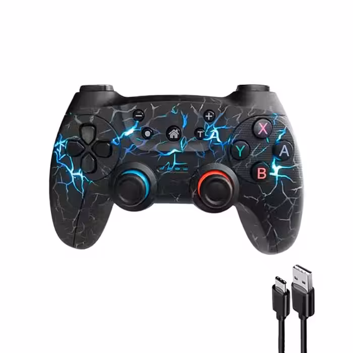 دسته بازی تکی بی سیم بلوتوثی CM-615 RGB