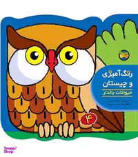 کتاب رنگ آمیزی و چیستان 4 (حیوان بالدار) اثر اسدالله شعبانی انتشارات افق