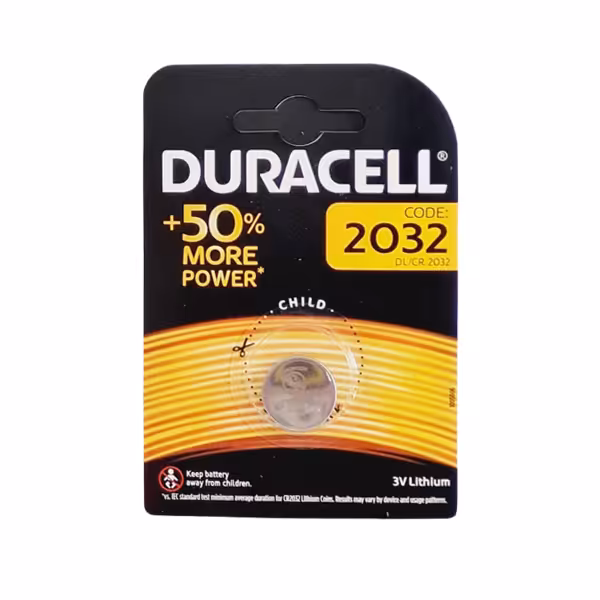 باتری سکه ای تکی DURACELL مدل 2032