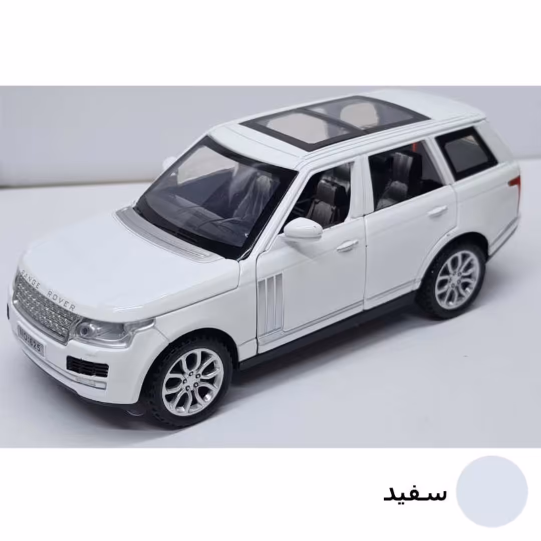 ماشین بازی مدل رنجرور رنگ سفید