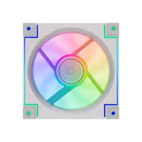 فن کیس گیمینگ گیم مکس GAMEMAX RD300 120mm 3 in 1 White | فروشگاه تکاف