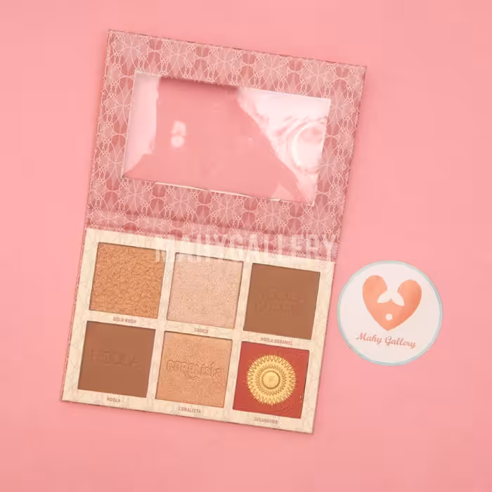 پالت فرم دهی صورت کانتور و هایلایتر و رژگونه هدی موجی