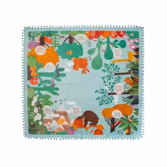 سفره کودک مدل دنیای حیوانات