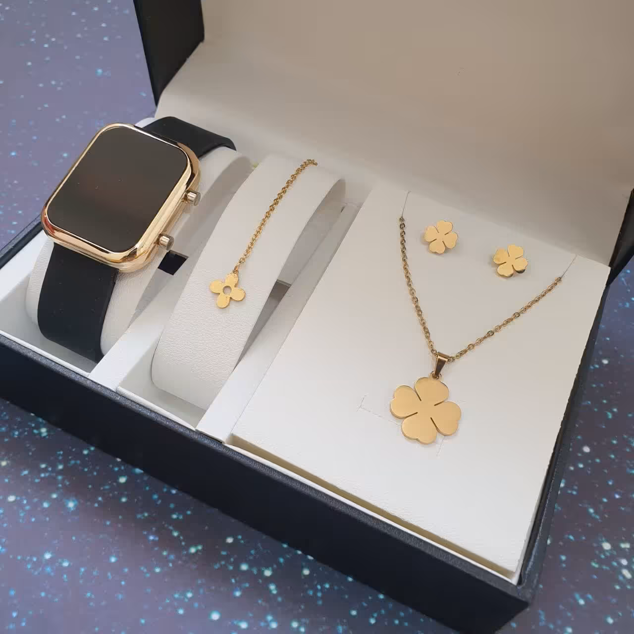 ساعت مچی ال ای دی رابر جنس بند . Led