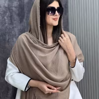 شال پلیسه زنجیری