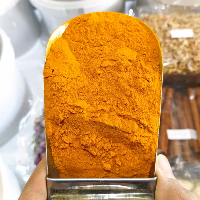 پودر زردچوبه خالص بسته بندی 750 گرمی