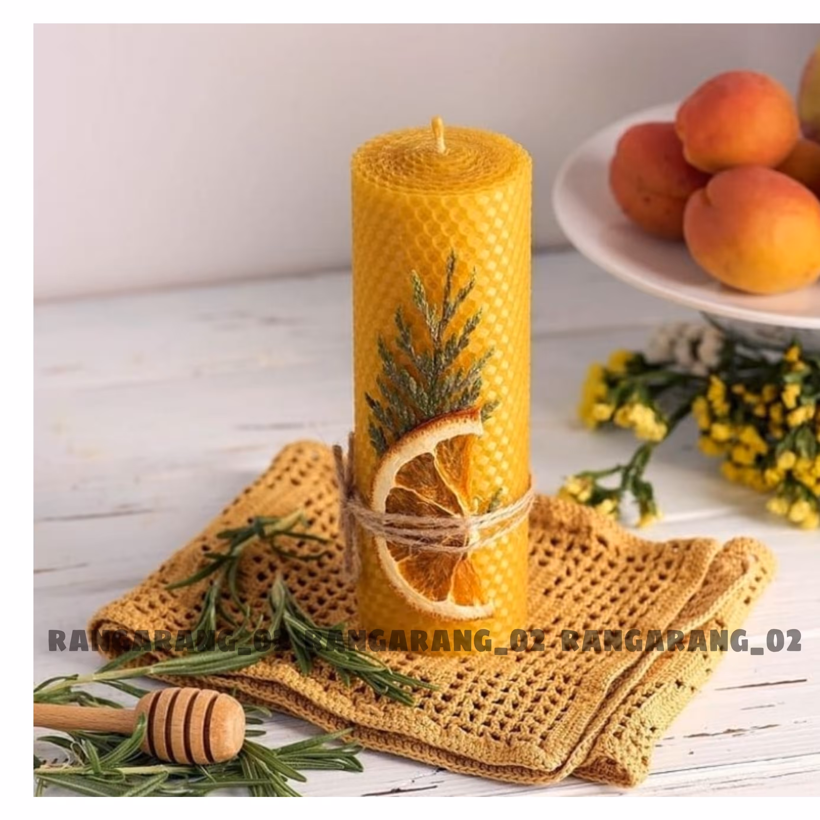 شمع گیاهی موم عسل