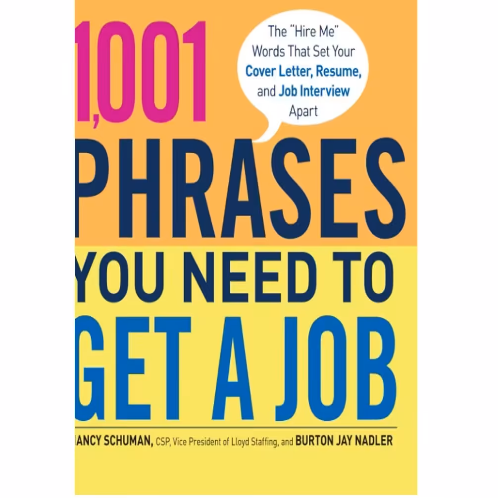 کتاب زبان اصلی  Phrases You Need to Get a Job انتشارات تازه ها