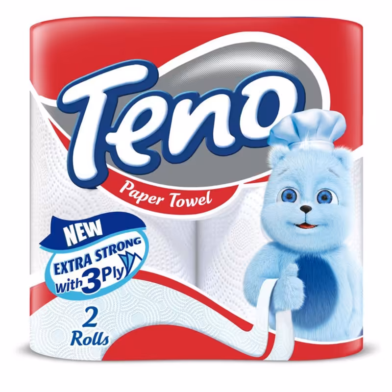 دستمال حوله ای تنو بسته 2 عددی 