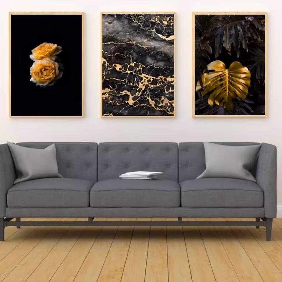 تابلو دکوراتیو 3تیکه   کد0080