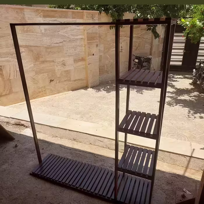 رگال لباس چوبی 160 در 140