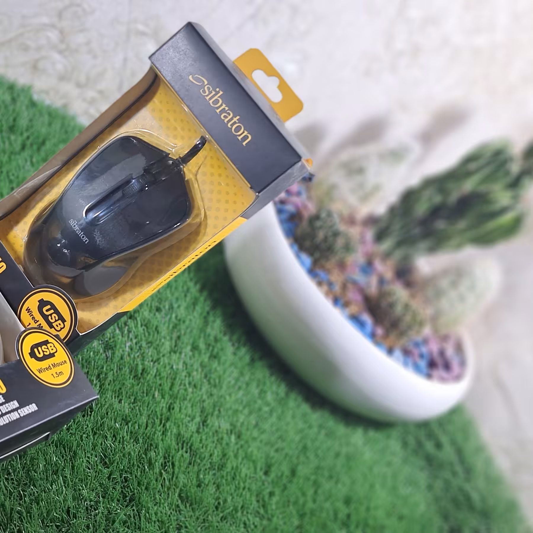 موس سیم دار سیبراتون مدل SM1150