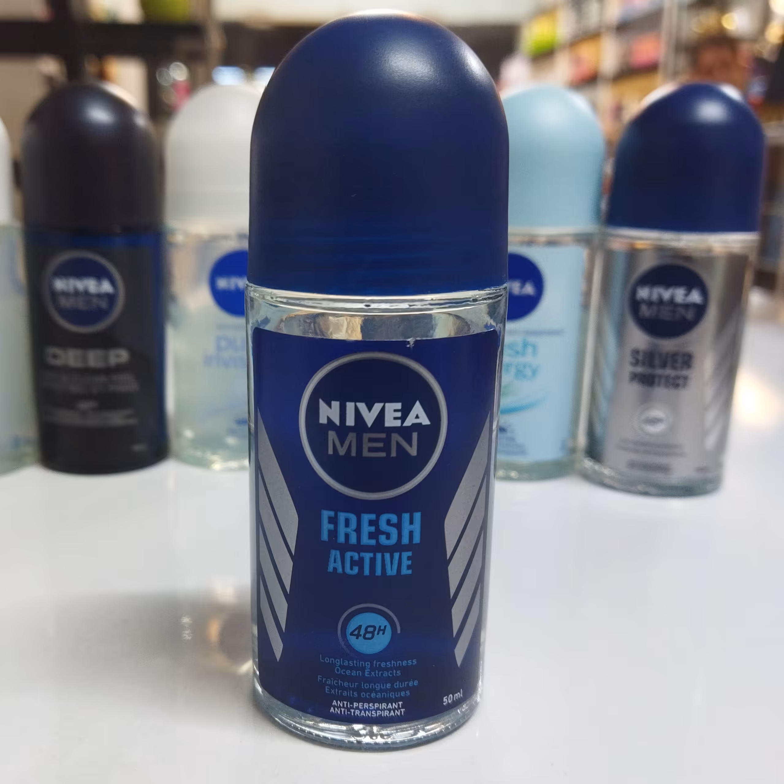 مام رول مردانه فرش اکتیو نیوا NIVEA MEN FRESH ACTIVE