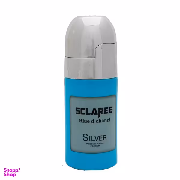 رول ضد تعریق مردانه اسکلاره (Sclaree) مدل Silver حجم 60 میلی لیتر