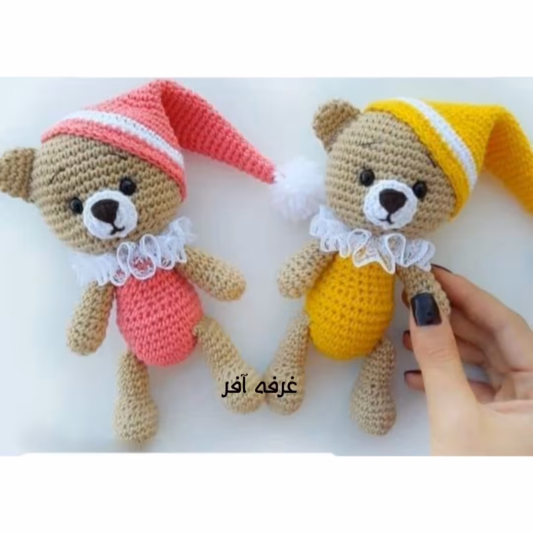 عروسک خرسی( بافت) 