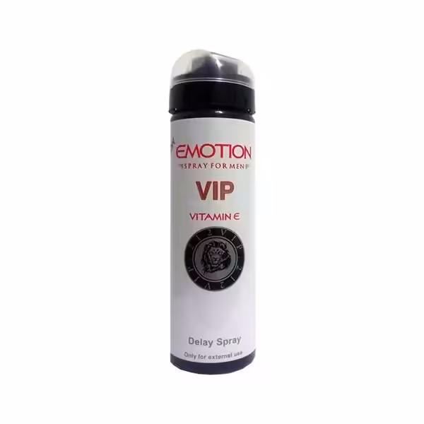 اسپری تاخیر VIP ایموشن حاوی ویتامین E حجم 65 میلی