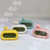 ساعت رومیزی بیضی سیلیکونی 600/280