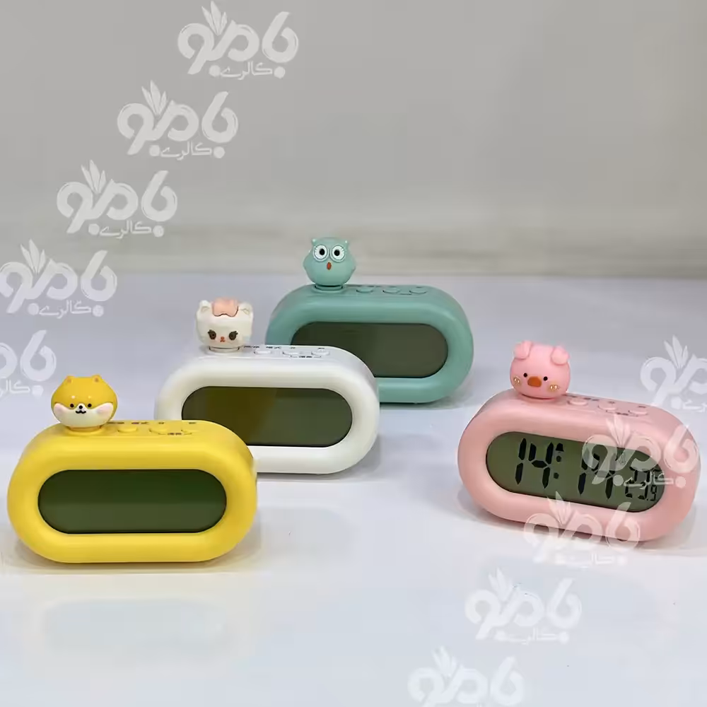 ساعت رومیزی بیضی سیلیکونی 600/280