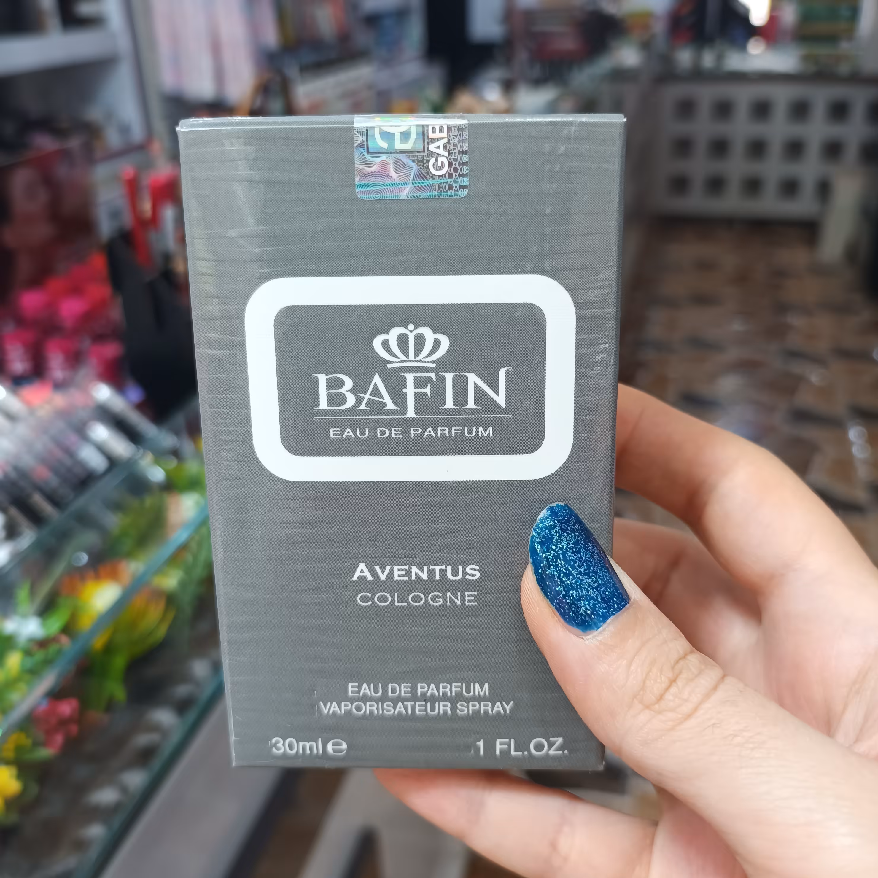 ادکلن بافین BAFIN رایحه AVENTUS COLOGNE حجم 30 میل